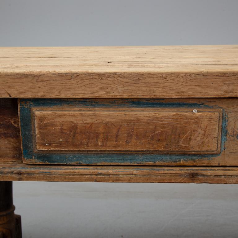 A 18th Century table.