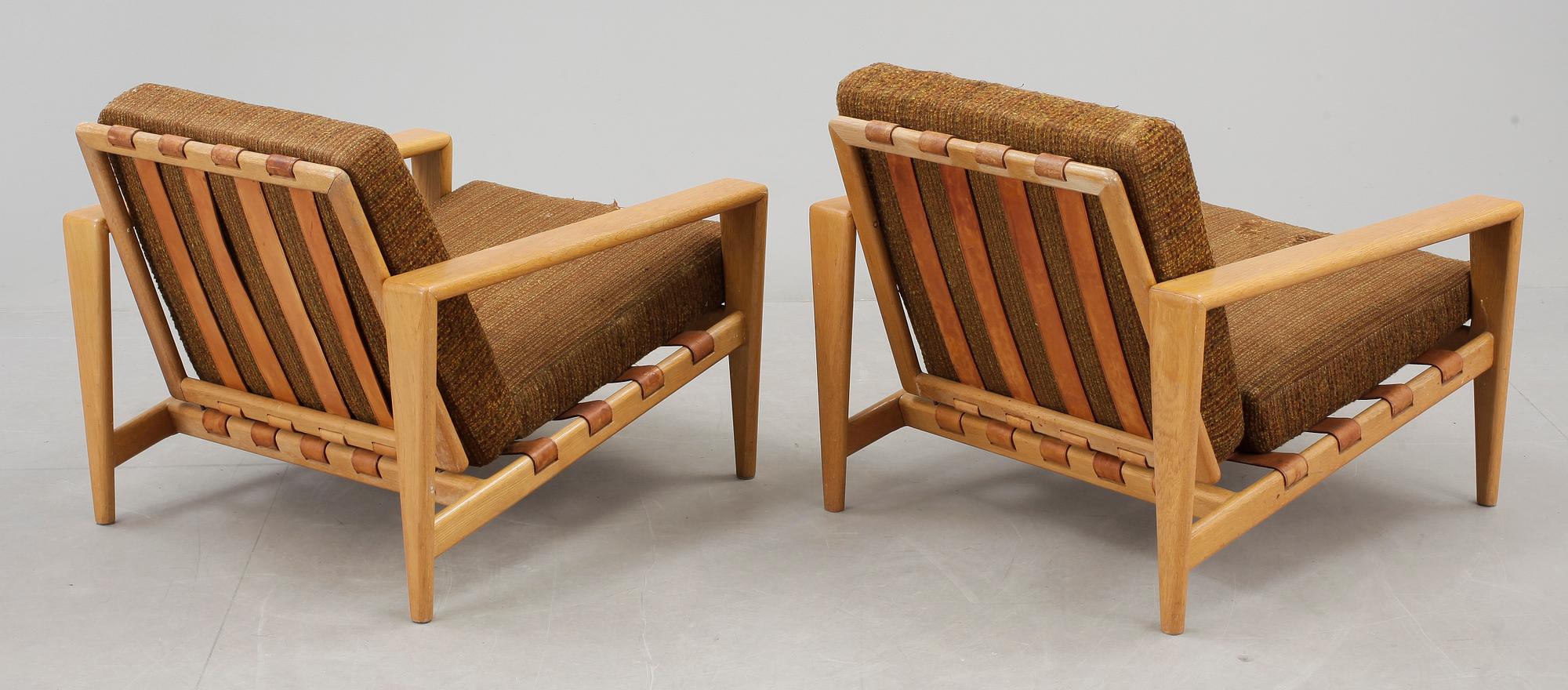 FÅTÖLJER, ett par, Svante Skogh, 1960-tal.