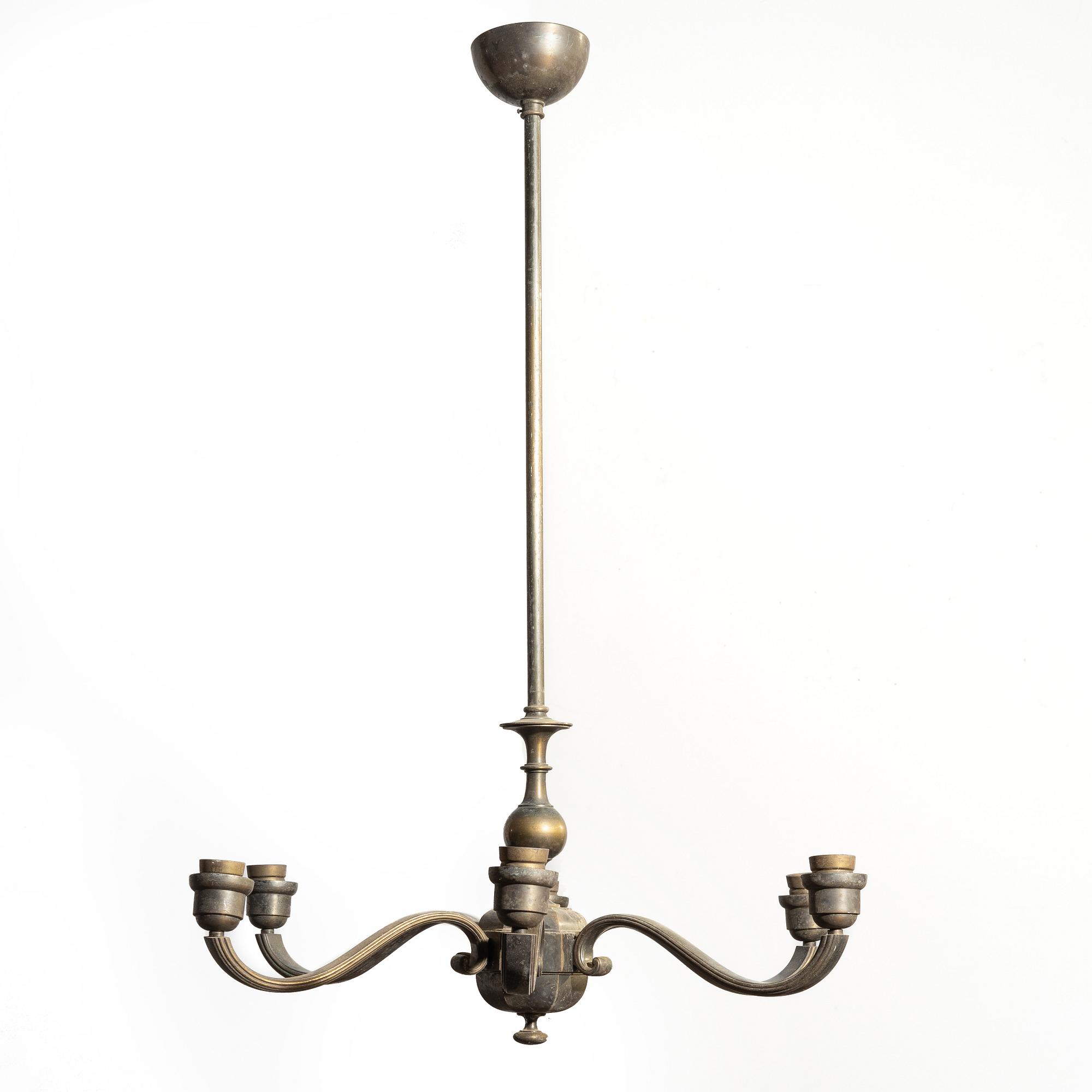 Ceiling lamp, first half of the 20th century.