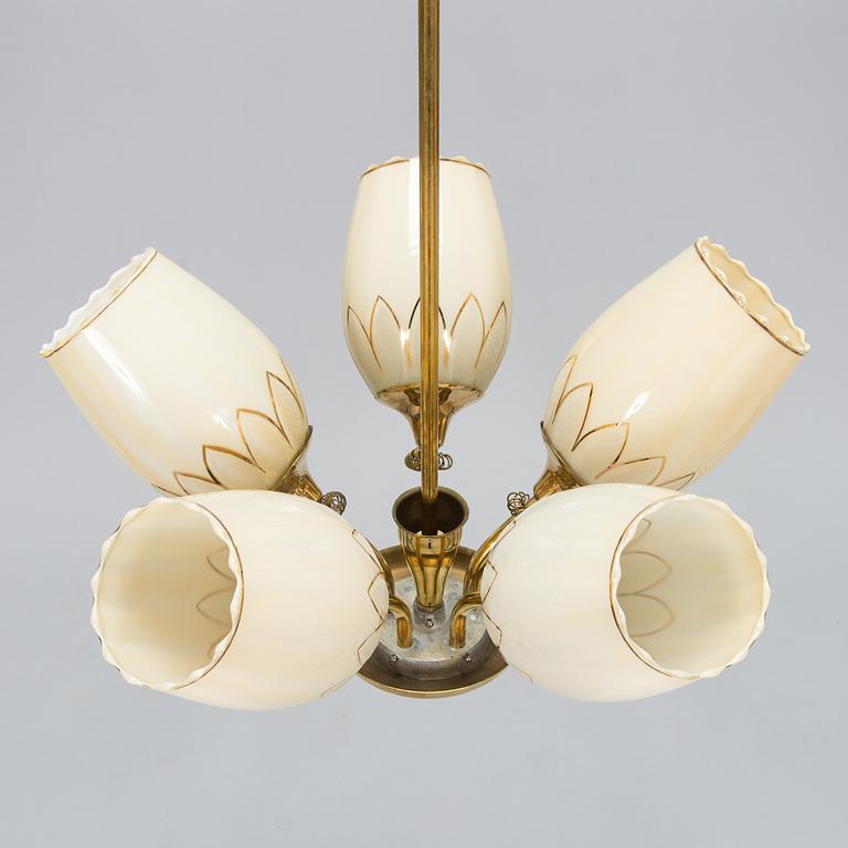 A mid-20th-century chandelier for Stockmann.