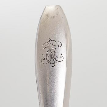 Bestickuppsättning, 24 dlr, silver Kultakeskus, Tavastehus 1939.