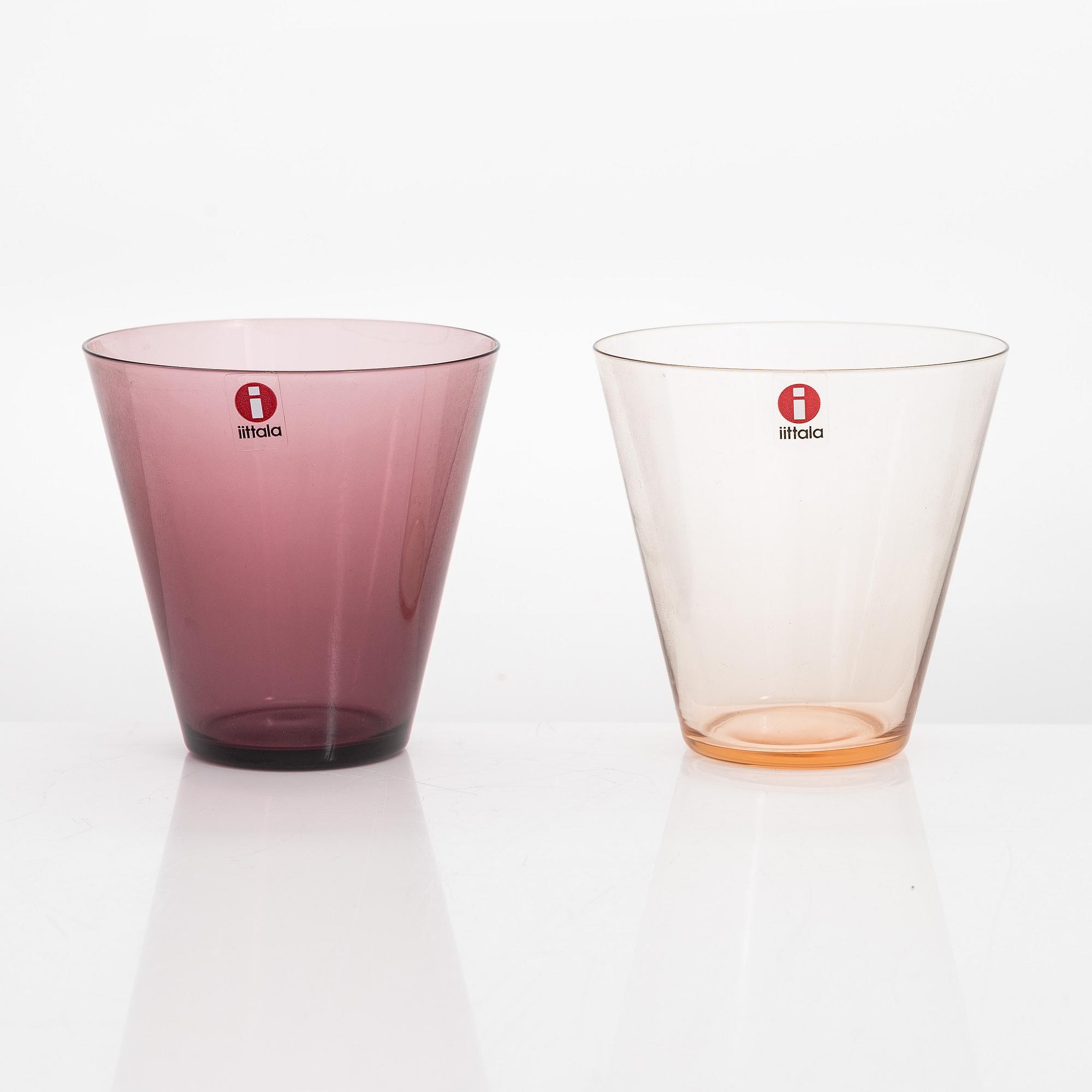 Kaj Franck, A 6-pce set of 100-anniversary 'Kimara' tumblers, Iittala 2011.