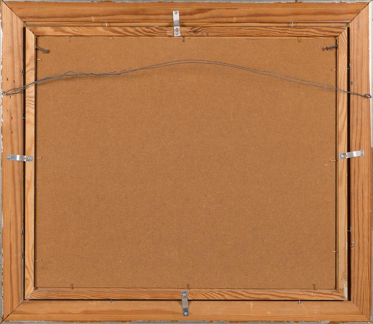 Per Stenius, oil on board, signed and dated -86.