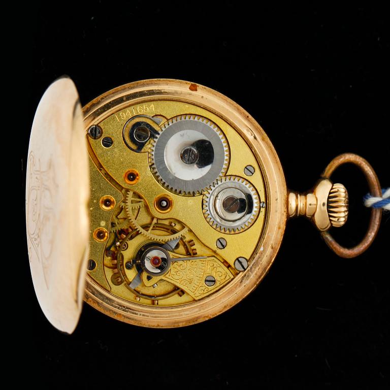 FICKUR, dam, 14 K guld. Vikt ca 32g.