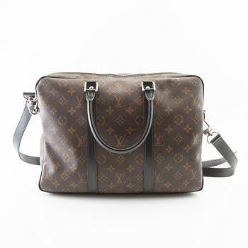 Louis Vuitton, Porte Documents Voyages Bag Macassar.