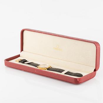 Omega, 18K guld, Seamaster, Jubilee, armbandsur, 32,5 mm.