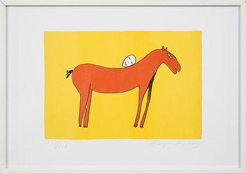 Roger Risberg · ROGER RISBERG, a litograph in color, signed and numbered 134/210.