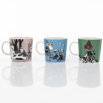 Arabia, muminmuggar, 3 st, Finland.