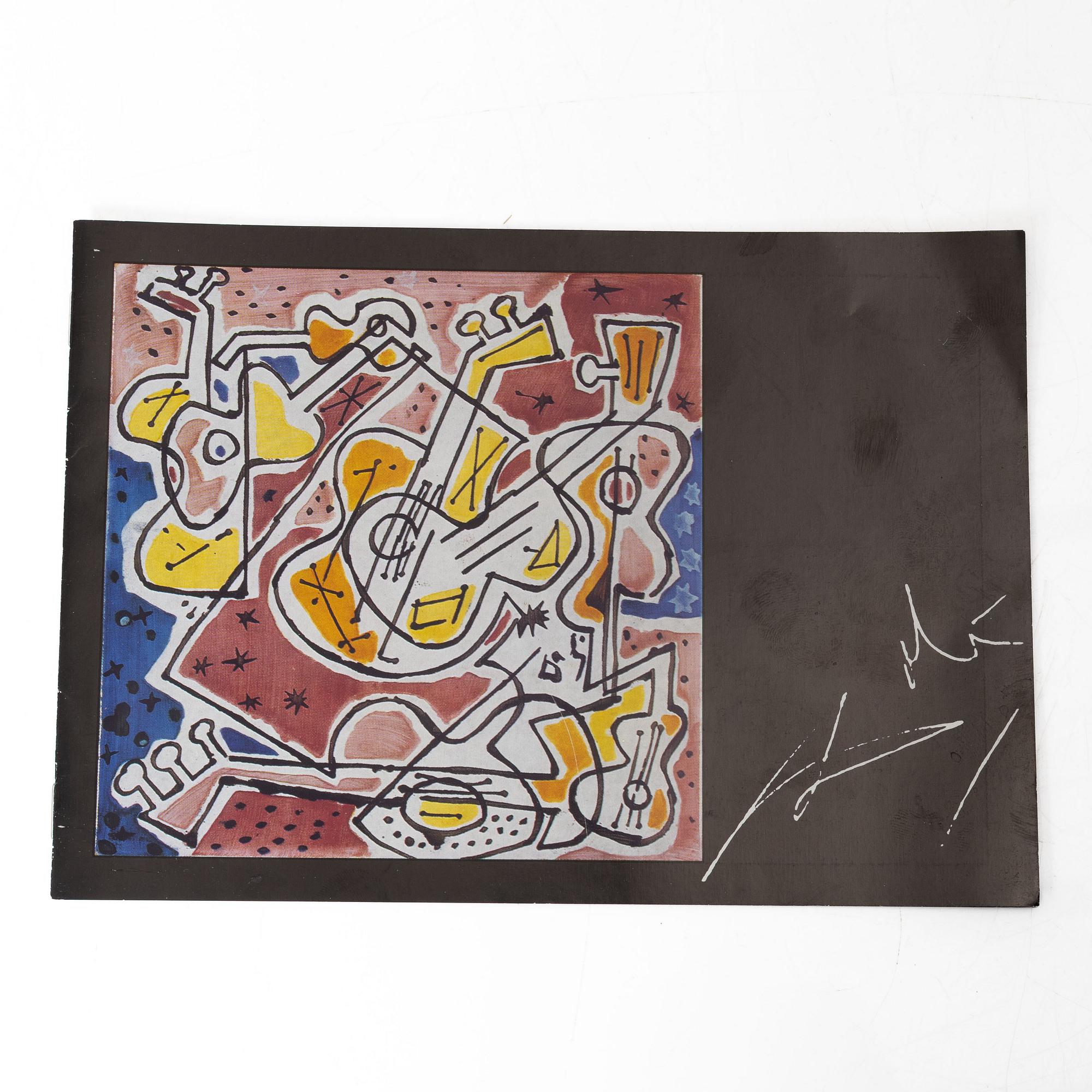 Salvador Dalí, efter. Kakelplattor, 12 st, lergods, Spanien.