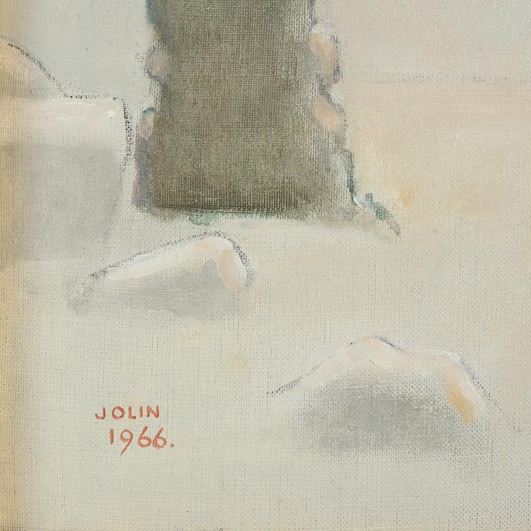 Einar Jolin, Olja på duk, signerad och daterad Jolin 1966.
