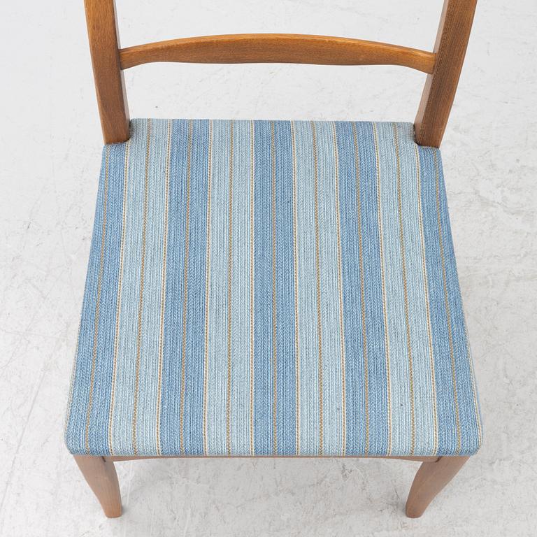 Carl Malmsten, four chairs 'Calmare Nyckel', late 20th century.
