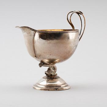 KANNA, silver, Olof H Bergström, Uppsala 1822. Vikt ca 158 gram.