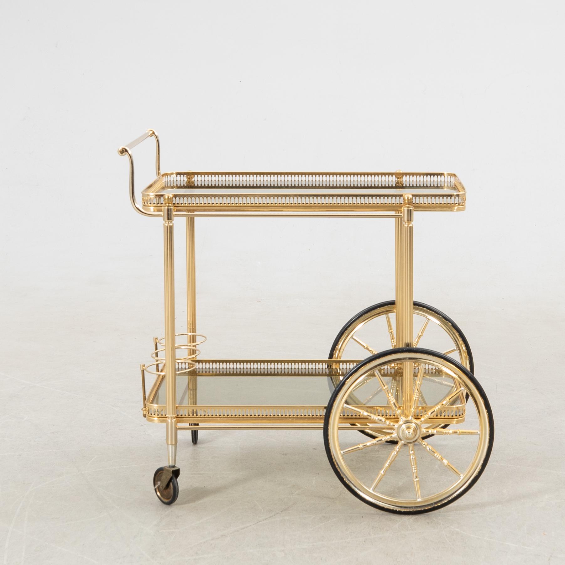 Serveringsvagn 1900-talets senare del.