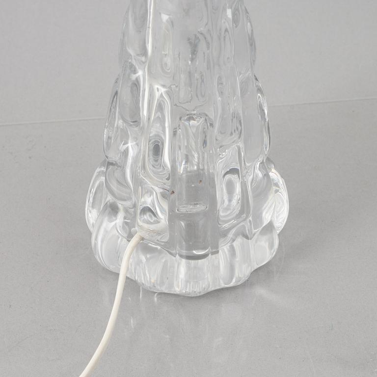 Carl Fagerlund, a pair of model 'RD-1477' table lamps, Orrefors.