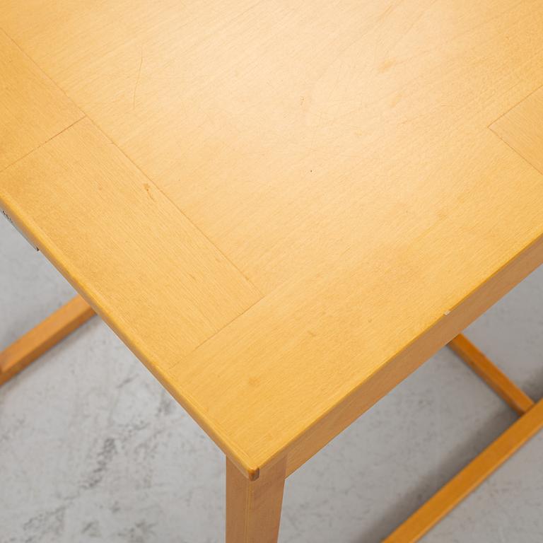 Carl Malmsten, nesting tables, 3 pieces, "Släden", Anniversary model 1988 no. 465.