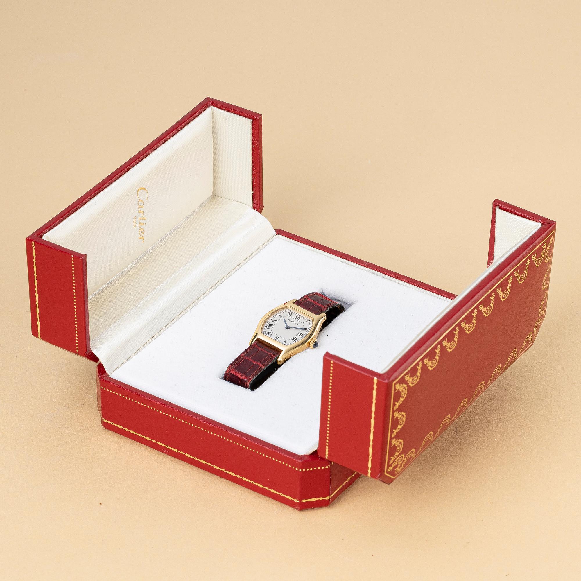 Cartier, Tortue, "Swiss Dial", ca 1980.