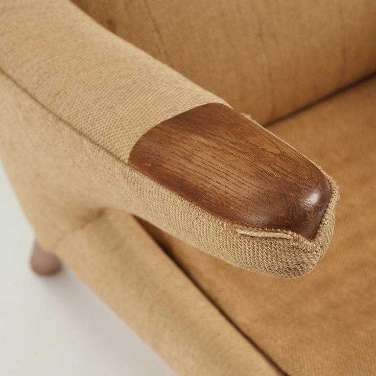 Hans J. Wegner, fåtöljer, ett par, "Bamse /Papa Bear", AP-stolen, Danmark, 1950-60-tal.