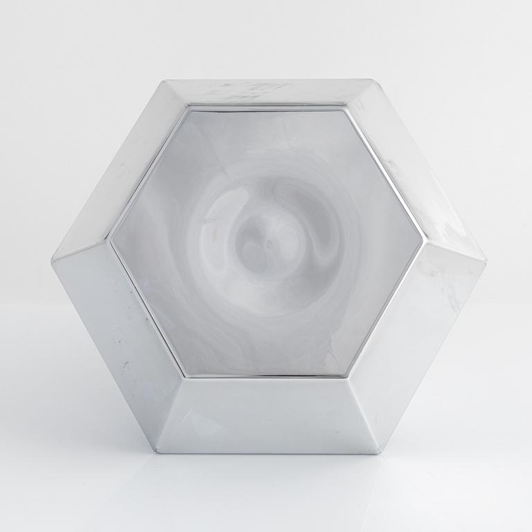 Tom Dixon, a 'Cut' ceiling lamp.