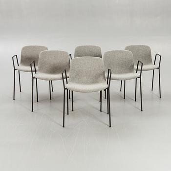 HAY, chairs, 6 pcs, "AA19", Hee Welling.