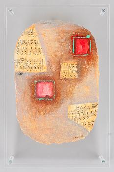 Alain Berck-Vitz · ALAIN BERCK-VITZ, blandteknik, sign.