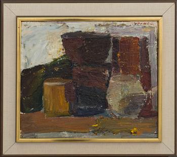 GERHARD NORDSTRÖM, oil on panel signed.