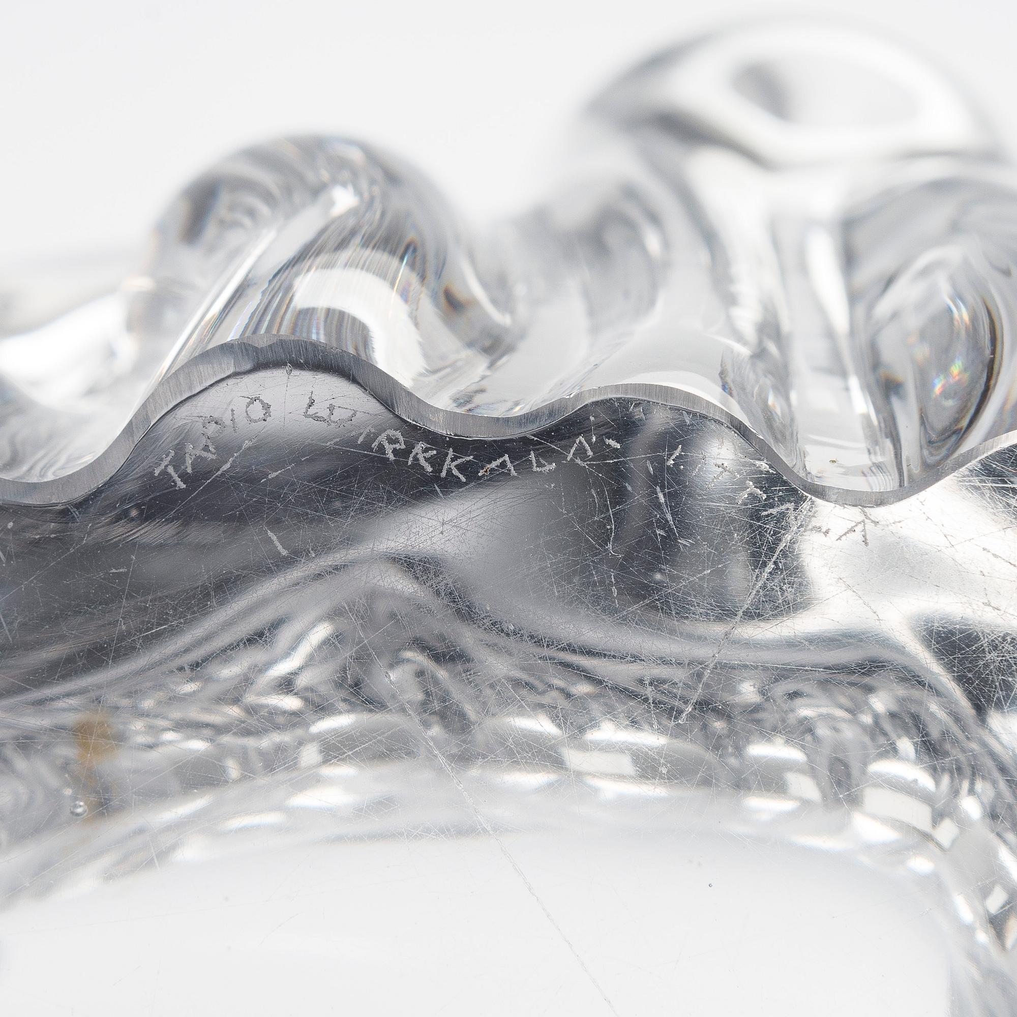 Tapio Wirkkala, vas, "Kalvolan kanto" (Stubbe), signerad Tapio Wirkkala Iittala.