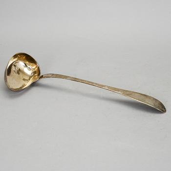SOPPSLEV, silver, Nils Arvid Berg, Laholm, 1827. Vikt ca 574 gram.
