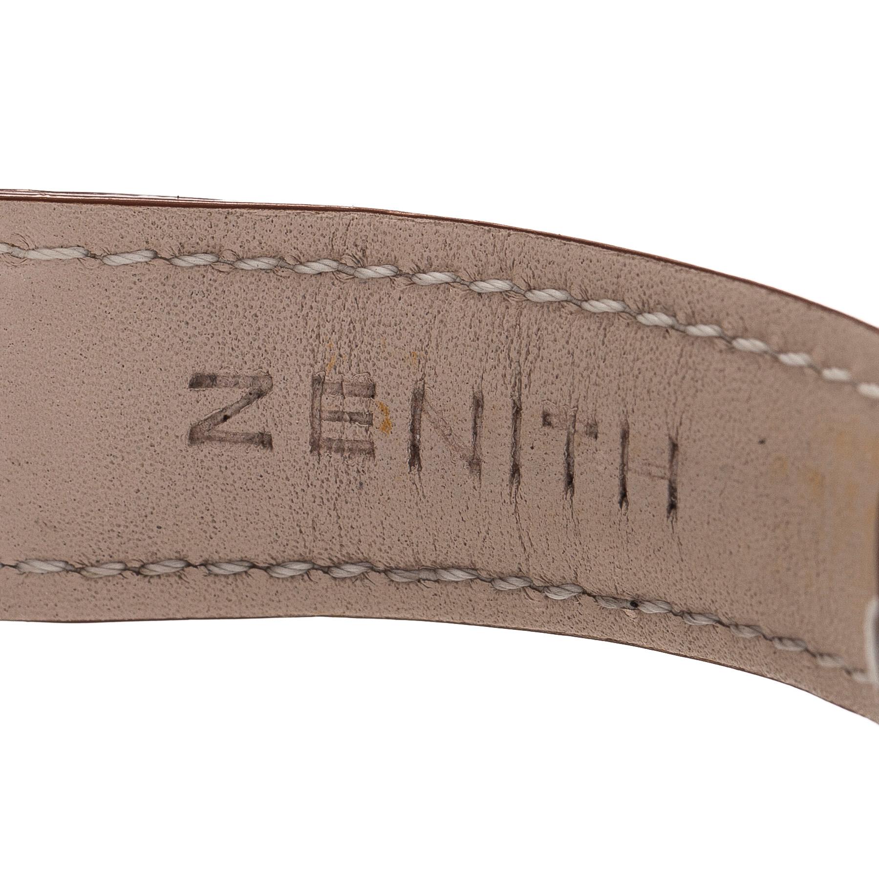 Zenith, El Primero, "Luokka 4" kronografi, rannekello, 37 x 44 mm.