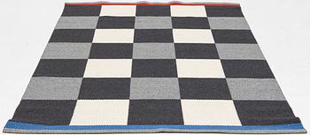 Gunilla Lagerhem Ullberg, matta maskinvävd, "Arkad Checkboard" Kasthall, ca 230 x 160 cm.