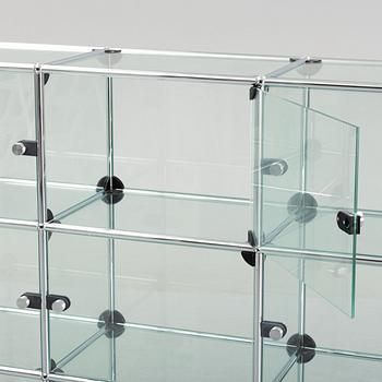 A 'USM Haller' module system by Haller & Schärer, second half of the 20th Century.