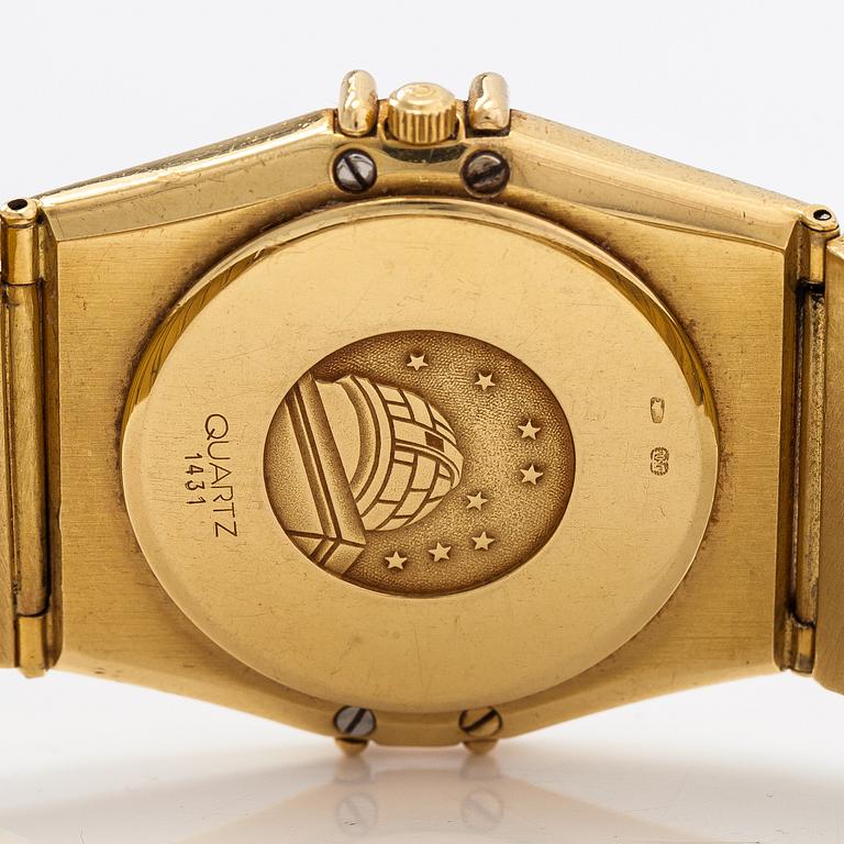 Omega, Constellation, chronometer, rannekello, 32,5 mm.