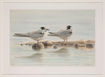 Lars Jonsson, lithograph in colours, signed 117/450.