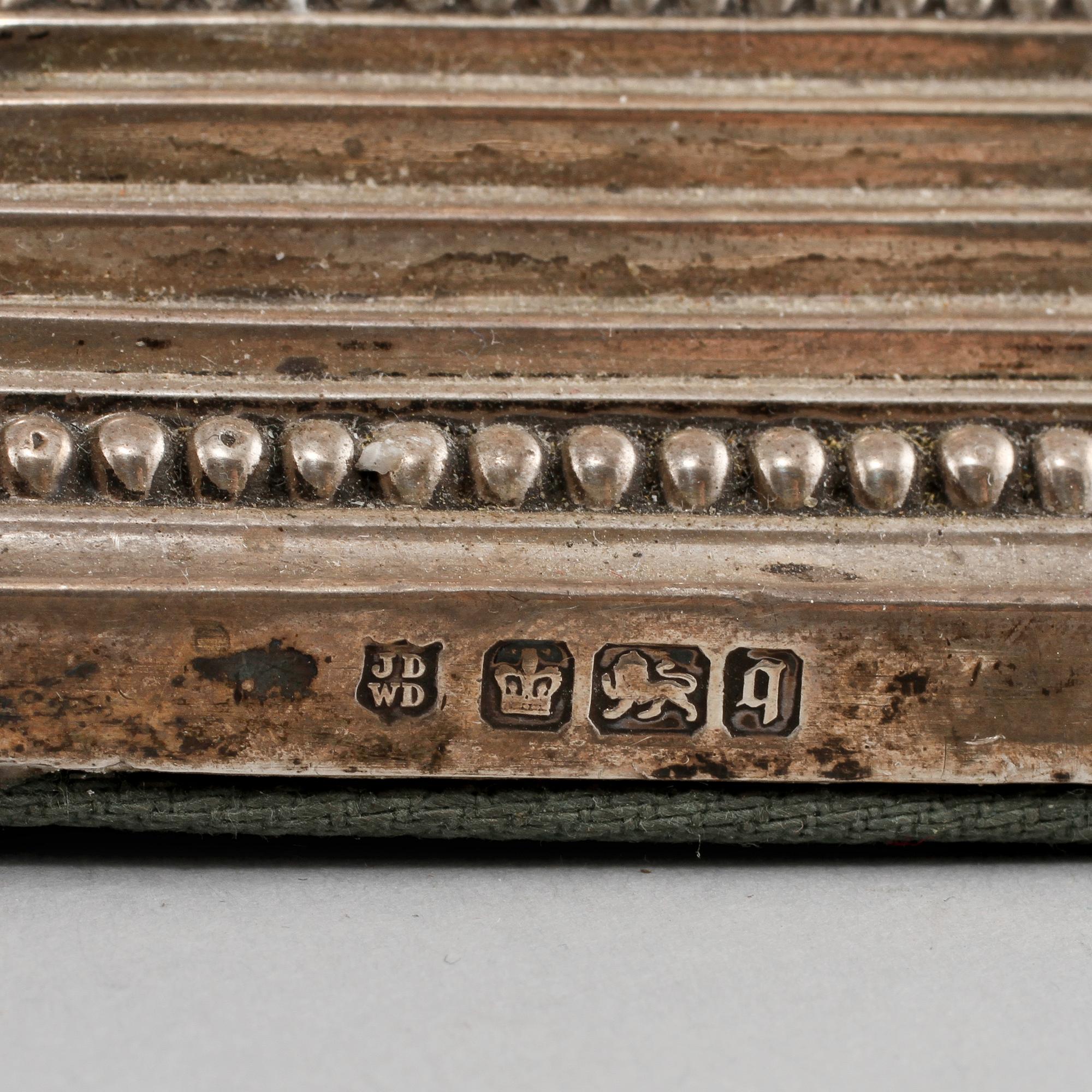 LJUSSTAKAR, ett par, silver, Sheffield, 1908. Totalvikt 927 gram.