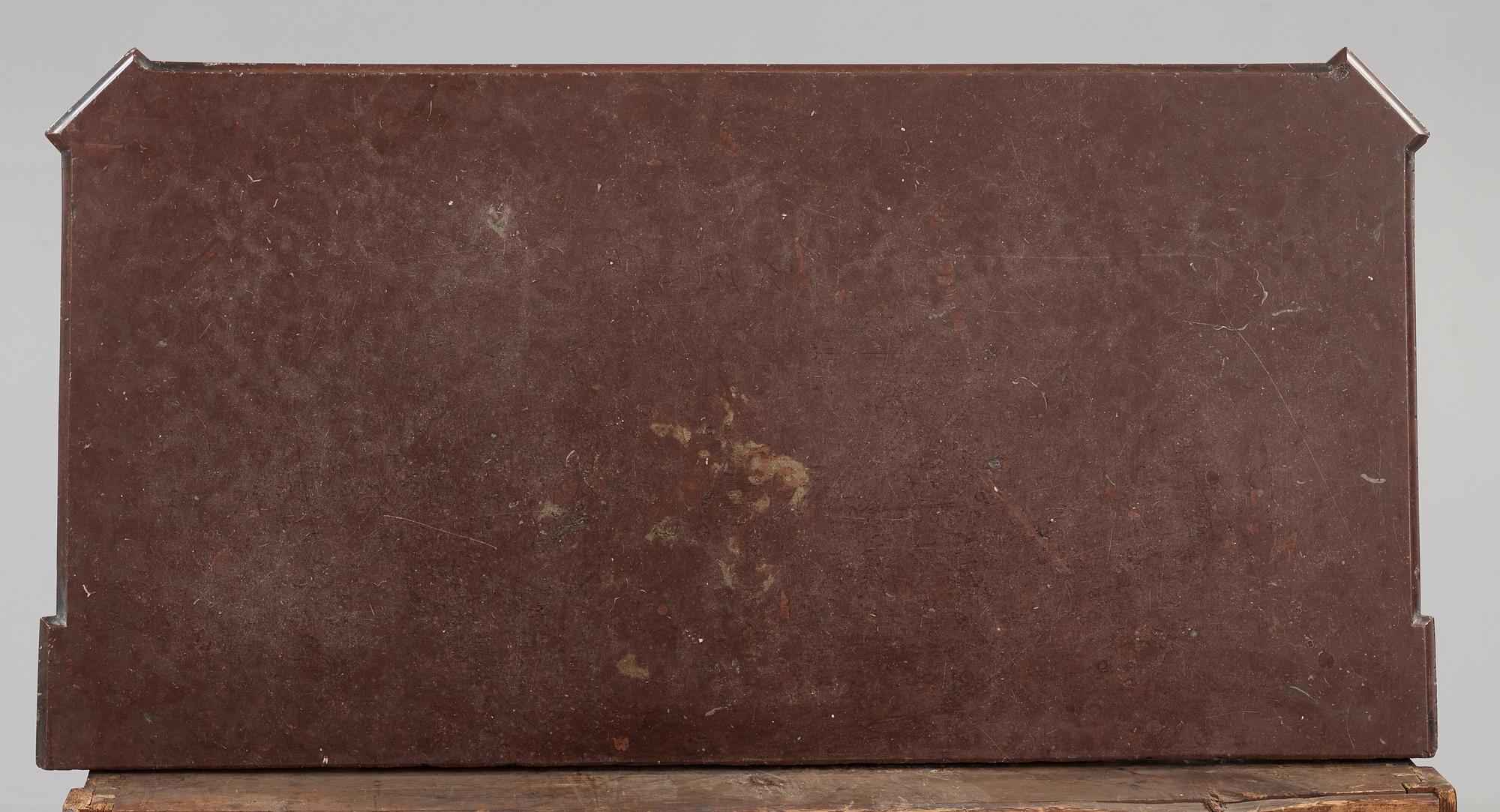 BYRÅ, av Gustaf Foltiern (mästare i Stockholm 1771-1804), ej signerad. Gustaviansk.