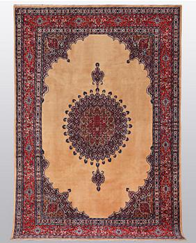 A carpet, Moud, ca 327 x 215 cm.