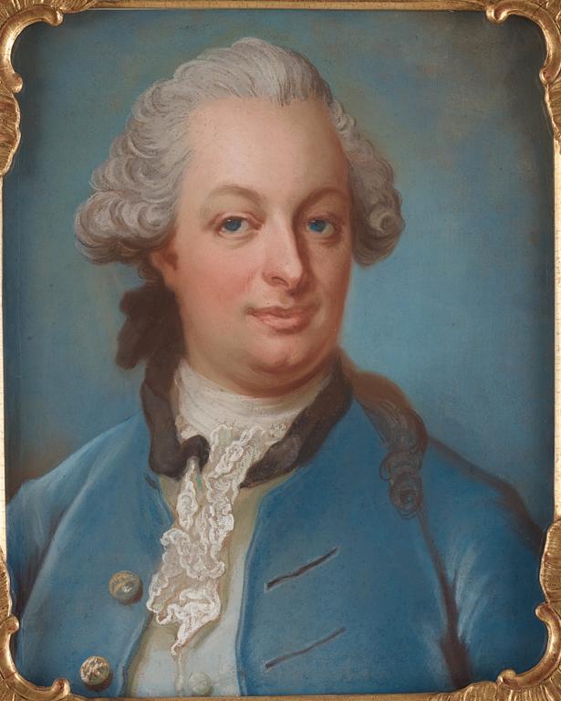 Gustaf Lundberg Tillskrivna, Herr- och damporträtt, bröstbilder, ett par.