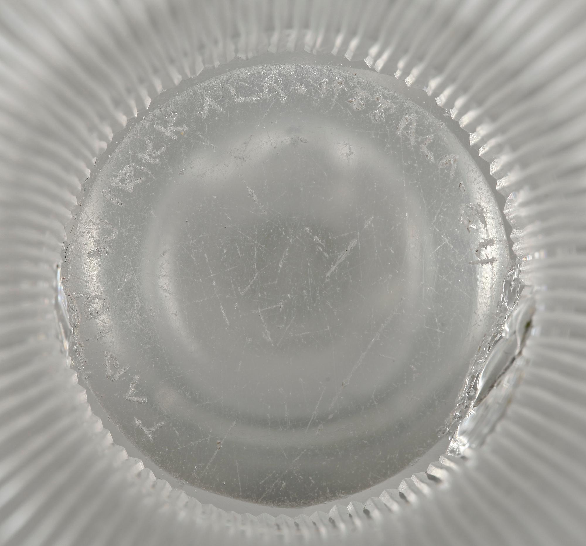 SKÅLAR, 3 st, glas, Tapio Wirkkala, Iittala, sign.