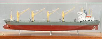 A ship model, M/S Arctic Wasa, launched 1973.