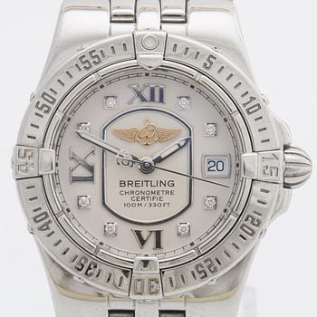 BREITLING, Starliner A71340 damarmbandsur, 100m/330 ft, 30 mm.