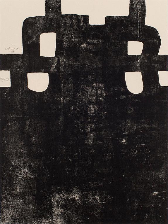 Eduardo Chillida, "Gurutze Gorria III".