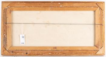 Sten Sture Sandgren, signerad. Duk 46 x 100 cm.