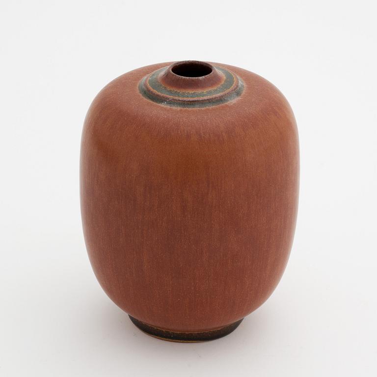 Erich & Ingrid Triller, a glazed stoneware vase/urn, Tobo.