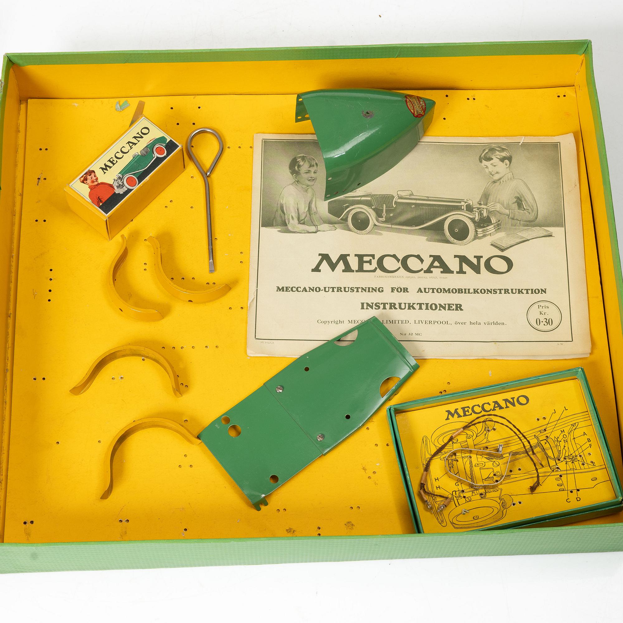 Meccano construction vehicle, England, 1930s.