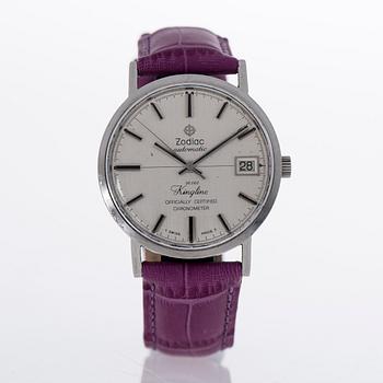 ZODIAC, Kingline, Chronometer, rannekello, 33 mm.