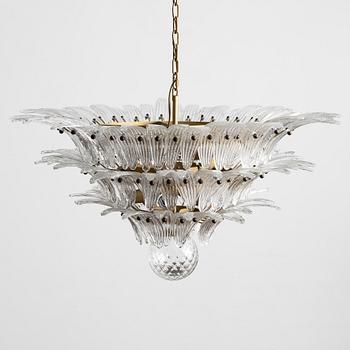 A 'Gatsby' chandelier, Murano.