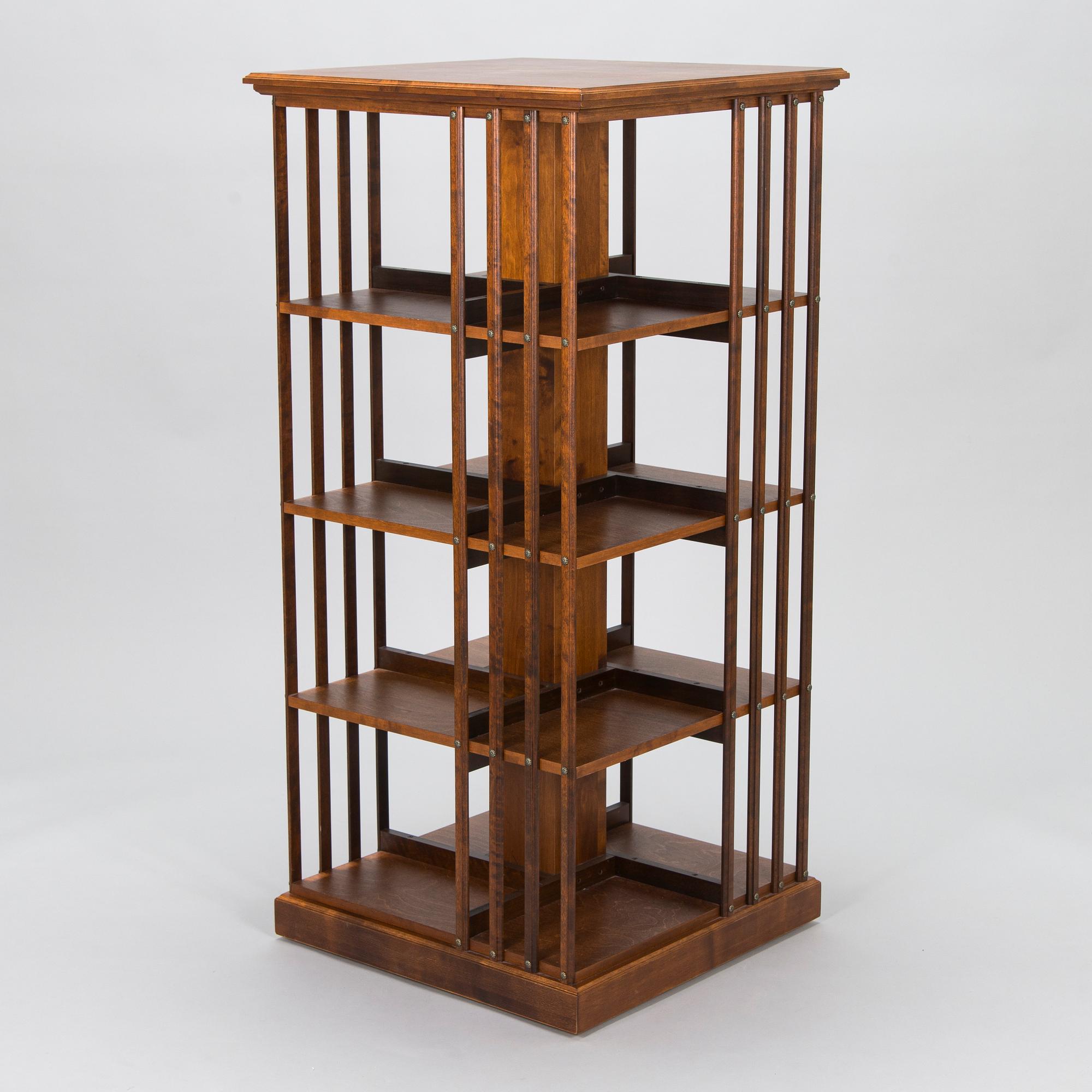 A revolving bookcase, Boknäs, around 2000.