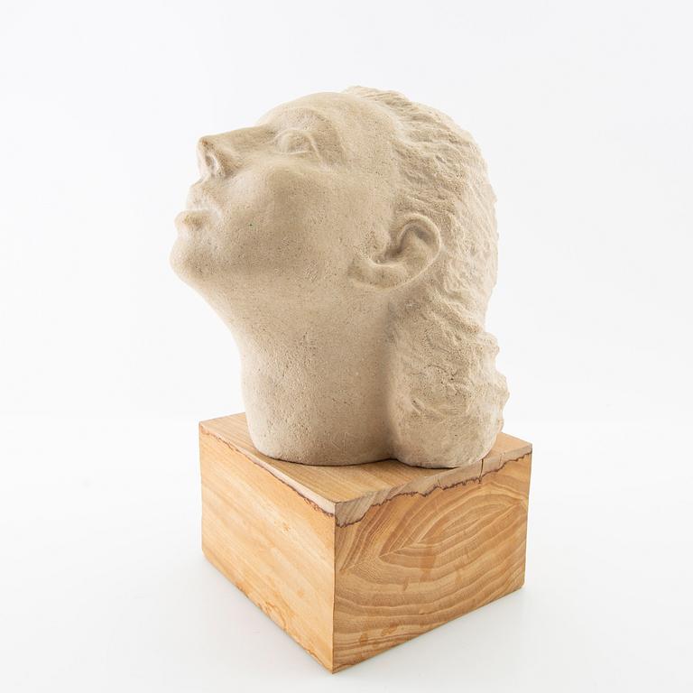 Clarence Blum, Sculpture Woman's Head.