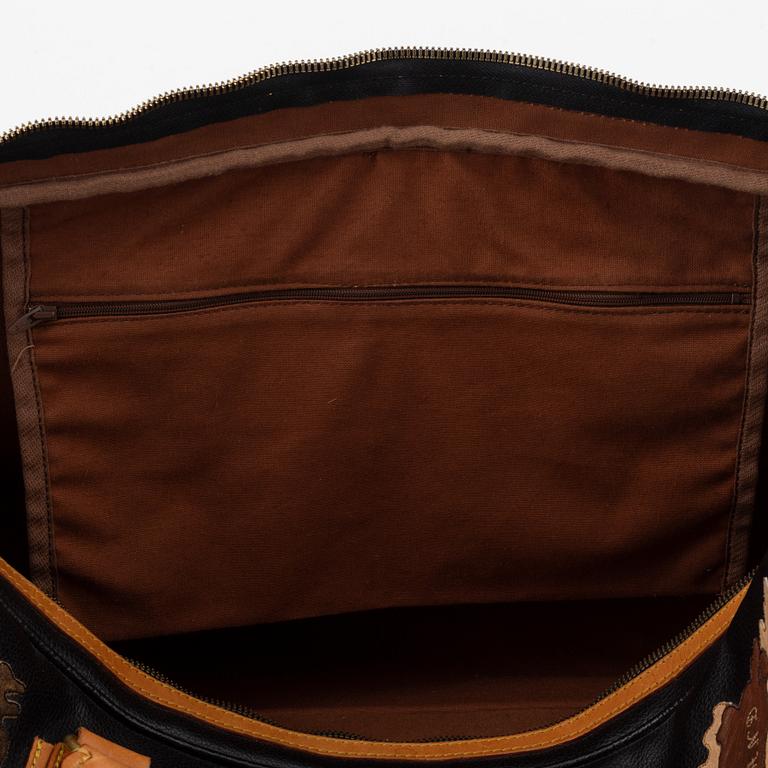 Jean Claude Jitrois, a leather weekend bag.