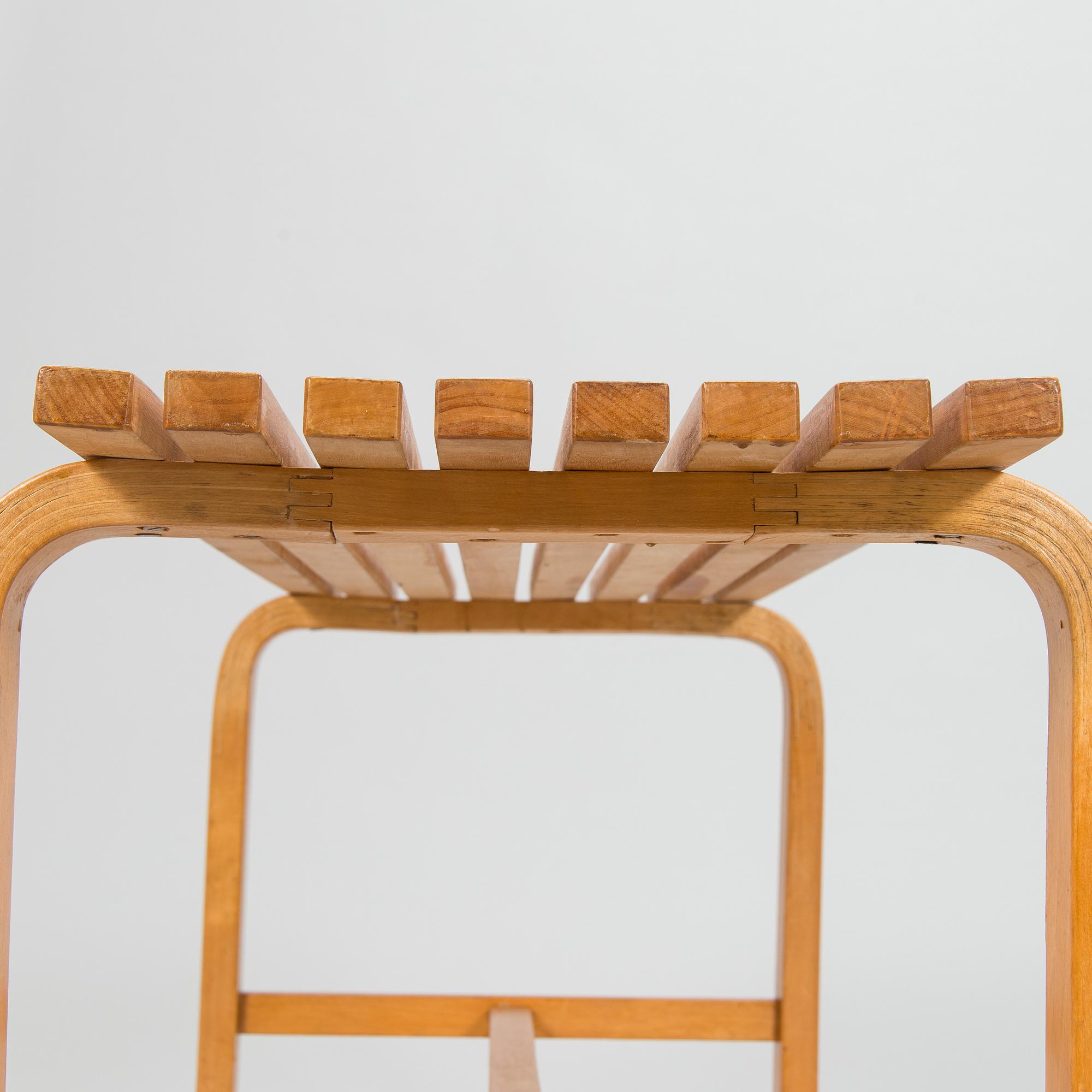 Alvar Aalto, a 1950s '107'  flower table for O.Y. Huonekalu-ja Rakennustyötehdas A.B.