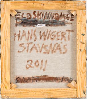 HANS WIGERT, olja på duk signerad Hans Wigert och daterad Stavsnäs 2011 a tergo.